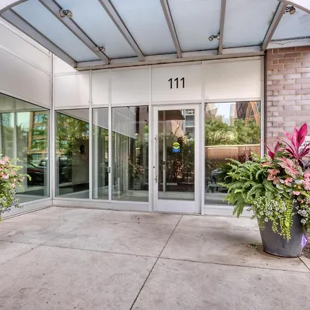 Apartment S Loop 1br W Gym Pool Roof 1 Block To L Chi-689 Chicago
