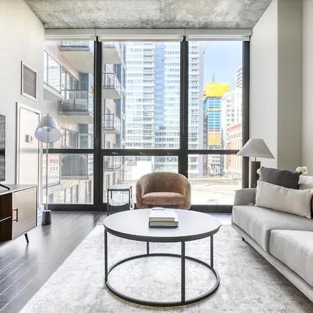 S Loop 1br W Gym Pool Roof 1 Block To L Chi-689 Chicago
