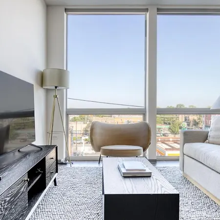 Apartment Logan Sq Studio W Roof Gym 1 Block To L Chi-476 *