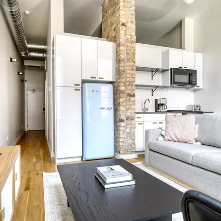 Wicker Park 1br W Wd 1 Block To L Six Corners Chi-420 * Chicago