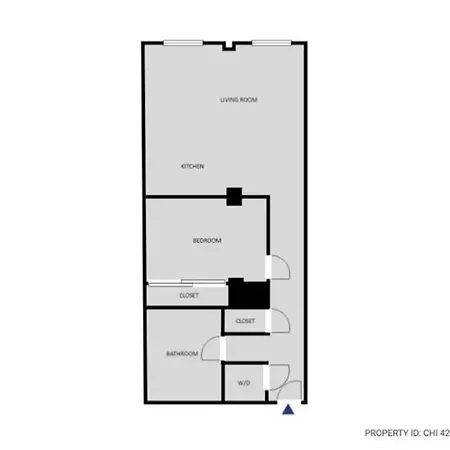 Wicker Park 1br W Wd 1 Block To L Six Corners Chi-420 Apartment *