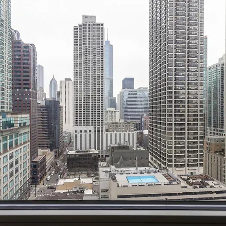 River N 2br W Gym Wd Nr Magnificent Mile Chi-160 * Chicago