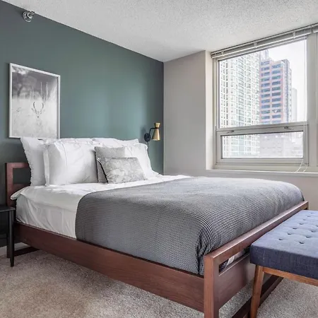 River N 2br W Gym Wd Nr Magnificent Mile Chi-160 Chicago