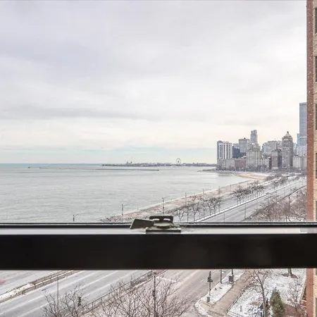 Apartment Gold Coast 2br W Doorman Gym 2 Blocks To L Chi-556 *
