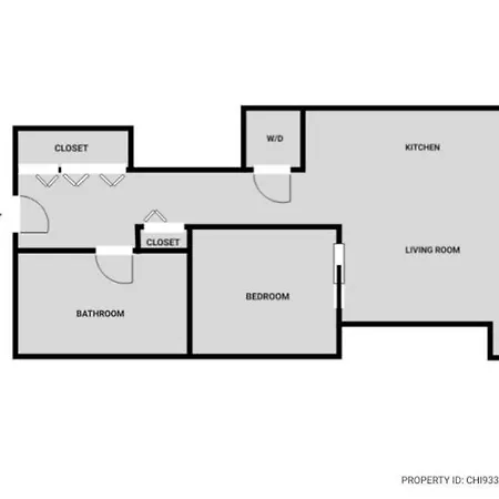 West Loop Jr 1br W Pool Grills Nr Union Park Chi-933 Apartment *
