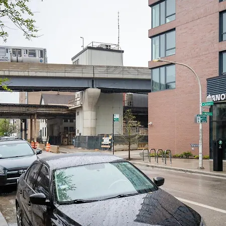 Lakeview 1br W Wd Nr Belmont L Chi-937 *