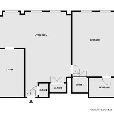 Gold Coast 1br W Gym Roof Nr Mag Mile Chi-622 Apartment