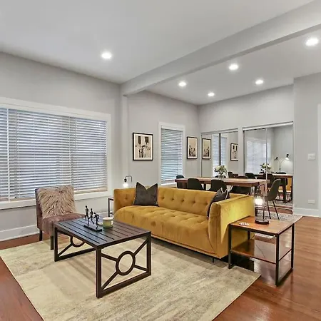Stylish & Fully Furnished 3br Apt With Laundry Lawndale 2- Moved Inventory Apartment Chicago