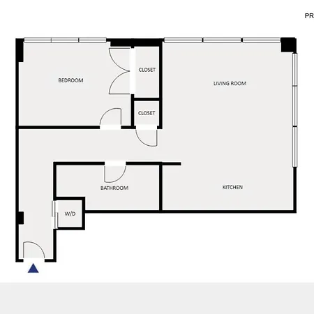 Apartment River N 1br W Gym Rooftop Nr Riverwalk Chi-338