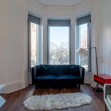 Historical 5 Bedroom That Sleeps 12 Guests With Patio, Fireplace, Grill And Free Parking Chicago