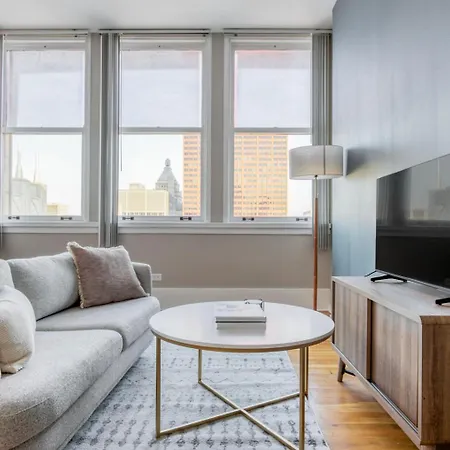 Loop Studio W Pool Gym Nr Financial District Chi-811 Apartment *