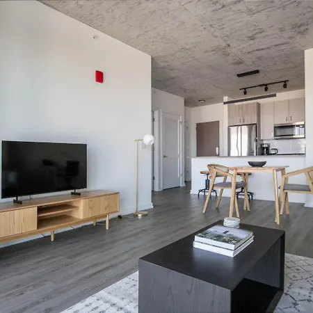Blueground River North Gym Pool Fire Pits Chi-1045 Apartment *