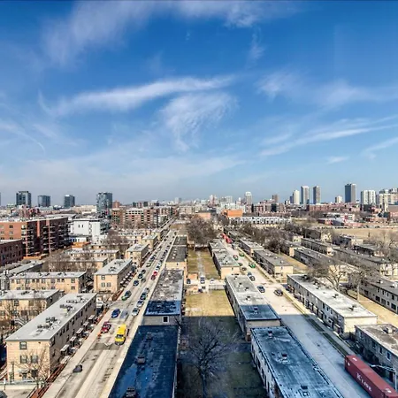 Blueground River North Gym Pool Fire Pits Chi-1045 Apartment