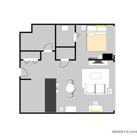 Apartment Blueground West Loop Roof Gym Grills Nr Park Chi-1069 *