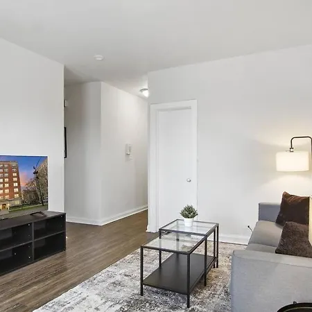 Apartment Sleek & Functional 2-bedroom - Hyde Park 405 Chicago
