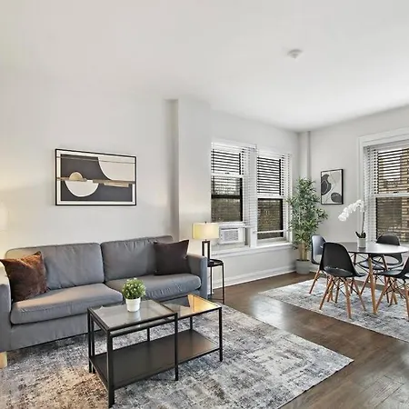 Apartment Sleek & Functional 2-bedroom - Hyde Park 405 Chicago