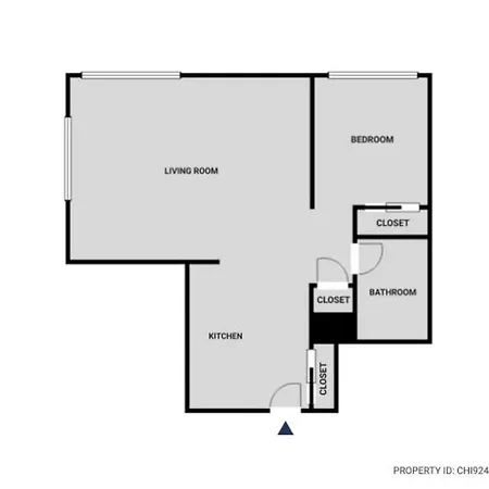 Edgewater 1br W Gym Deck Lounge Nr L Chi-924 Apartment