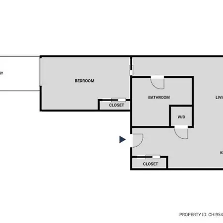 Apartment River North 1br W Gym Coffee Shop Nr L Chi-954 Chicago