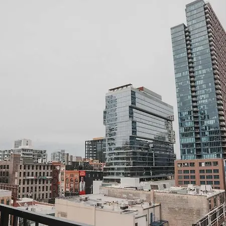 River North Private Balcony With In And Out Parking Apartment Chicago