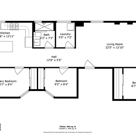 Modern, Spacious 3br Minutes To Downtown! Apartment *