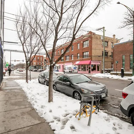 Logan Sq 1br W Roof Gym 1 Block To L Chi-479 Apartment Chicago