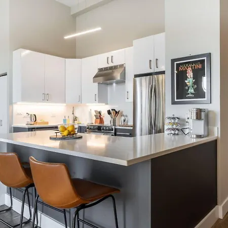 Apartment Downtown Penthouse 5bd Views Parking Gym *