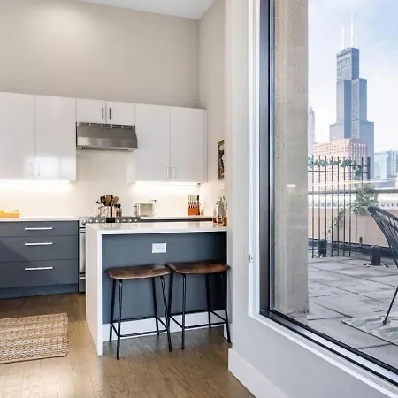 Apartment Downtown Penthouse 5bd Views Parking Gym Chicago