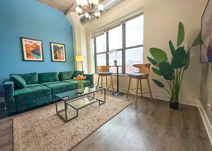 Skyline 2Br In South Loop With Optional Parking & Gym Access Near Museum Campus And Mccormick Place