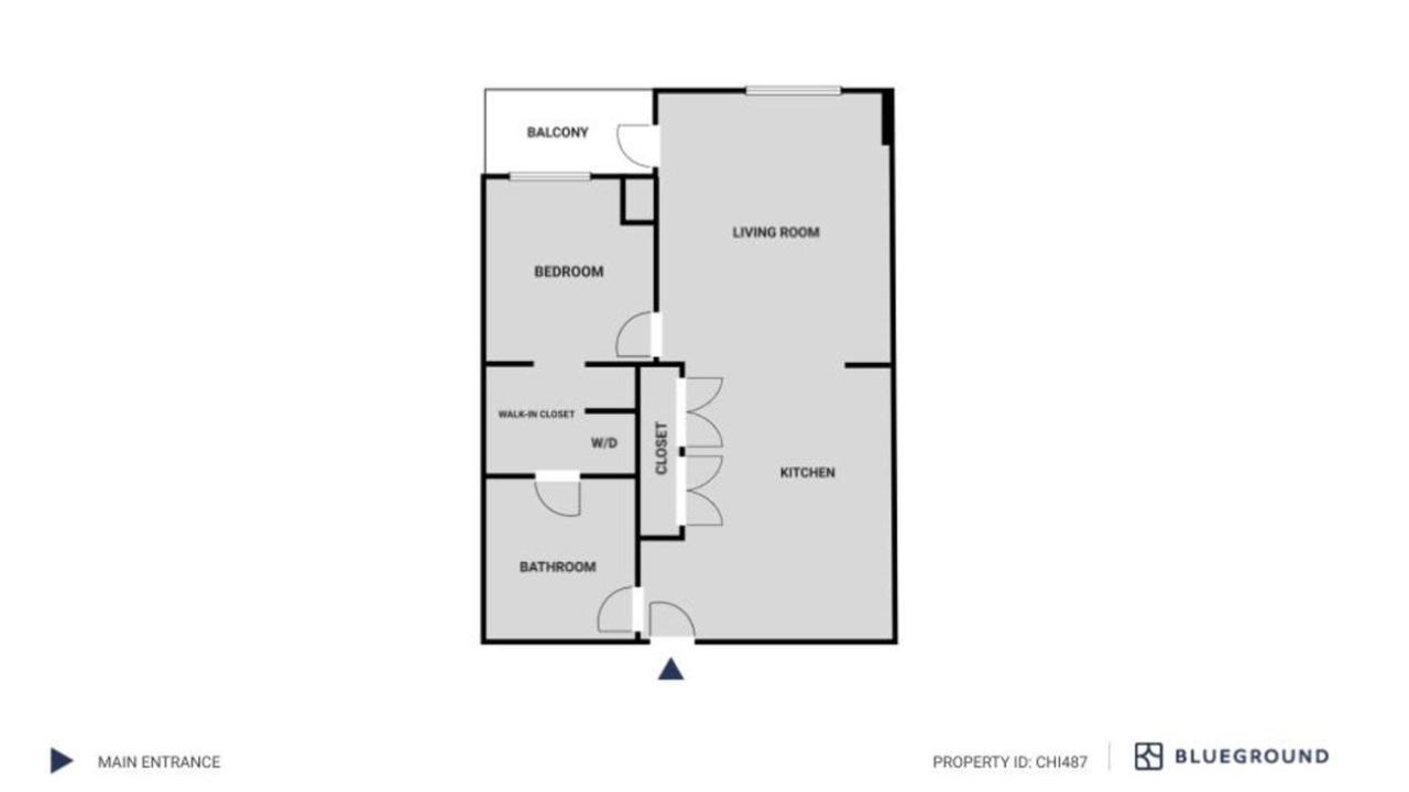 W Loop 1br W Gym Pool Lounge 2 Blocks From L Chi-487 *