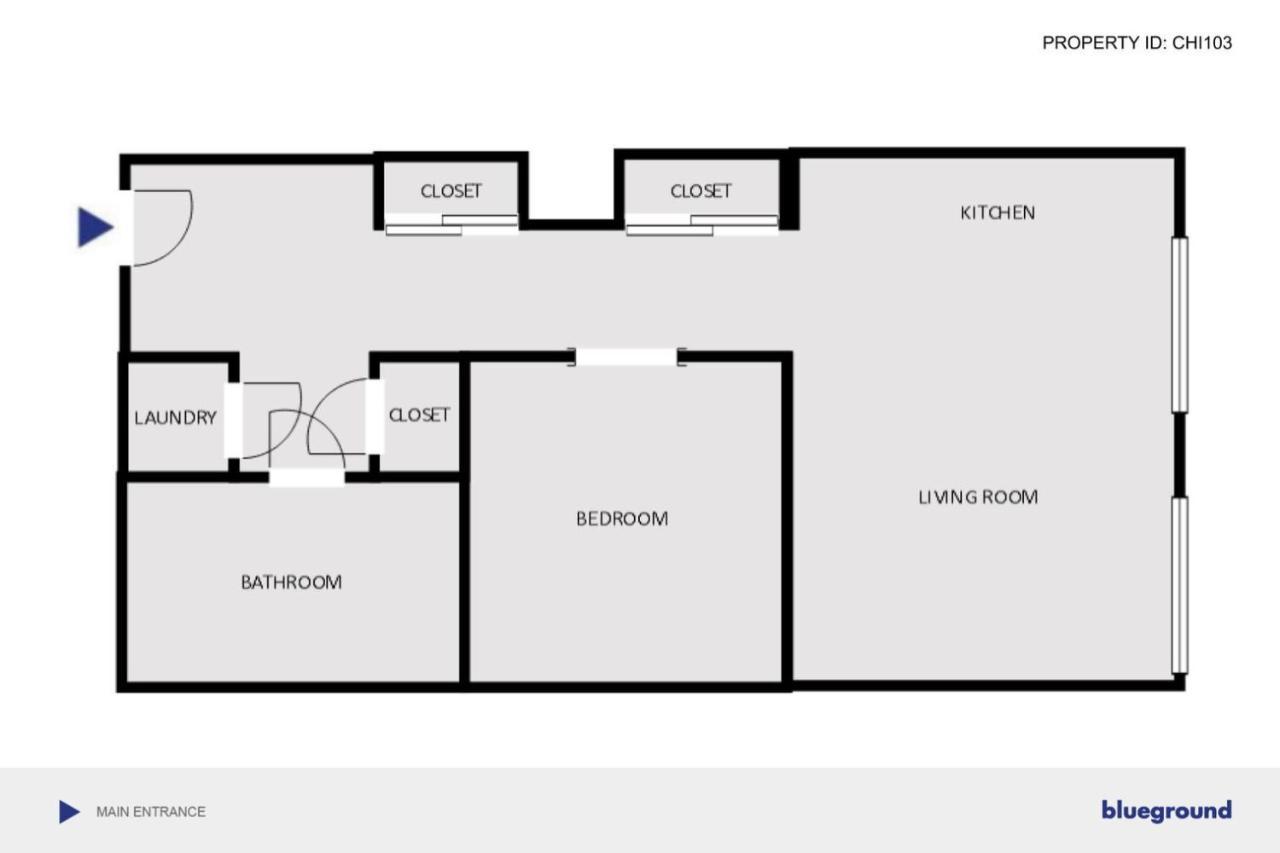 Loop 1br W Lounge Rooftop Nr Art Institute Chi-103 Apartamento Chicago