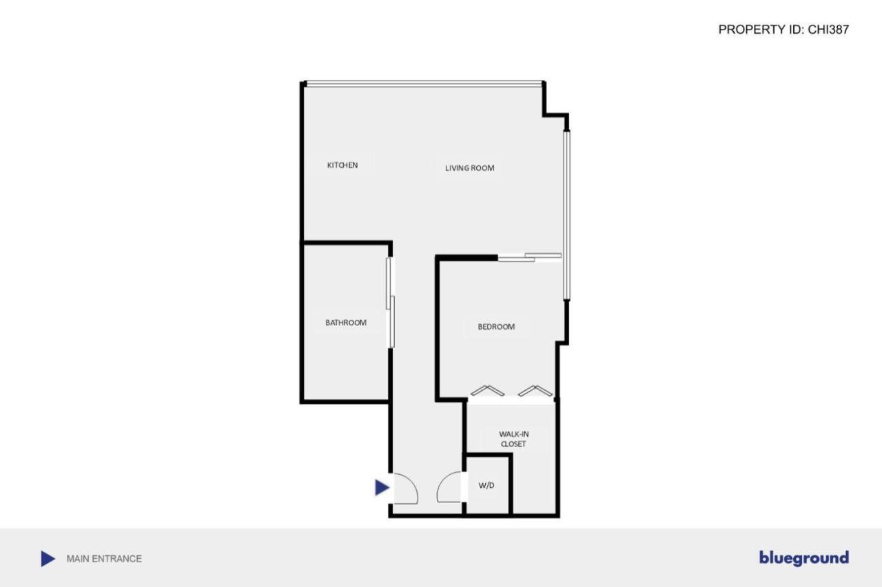 Apartment Loop 1br W Gym Roof Nr Millennium Park Chi-387 *