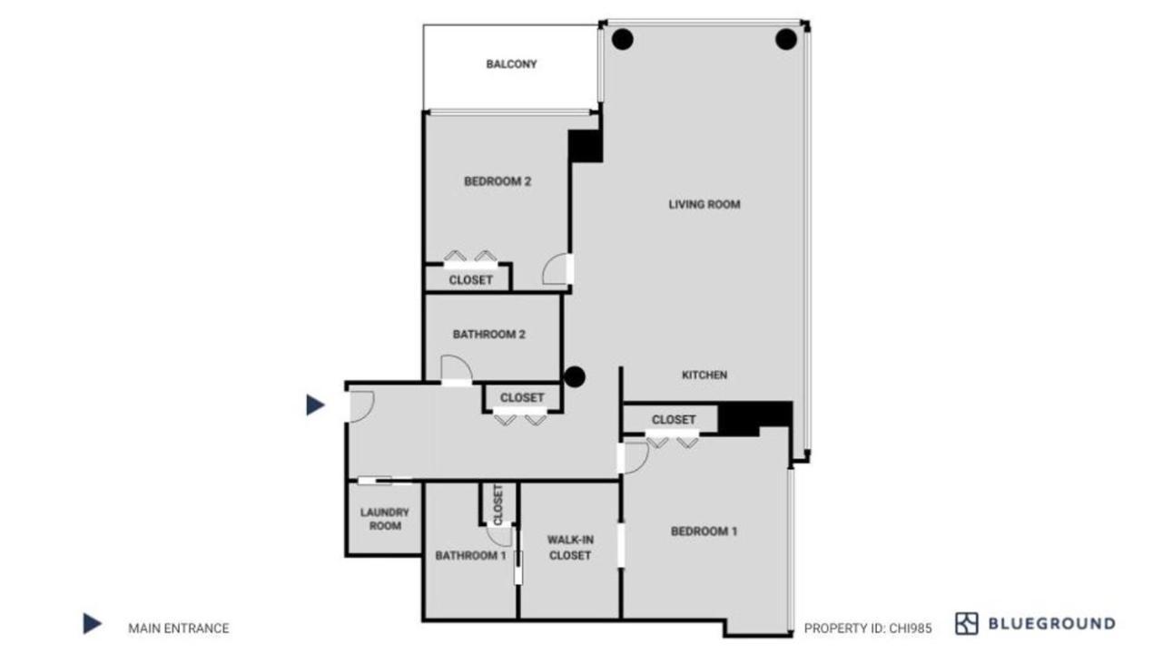 Lakeview 2br W Gym Grills Nr Lakefront Trail Chi-985 Chicago