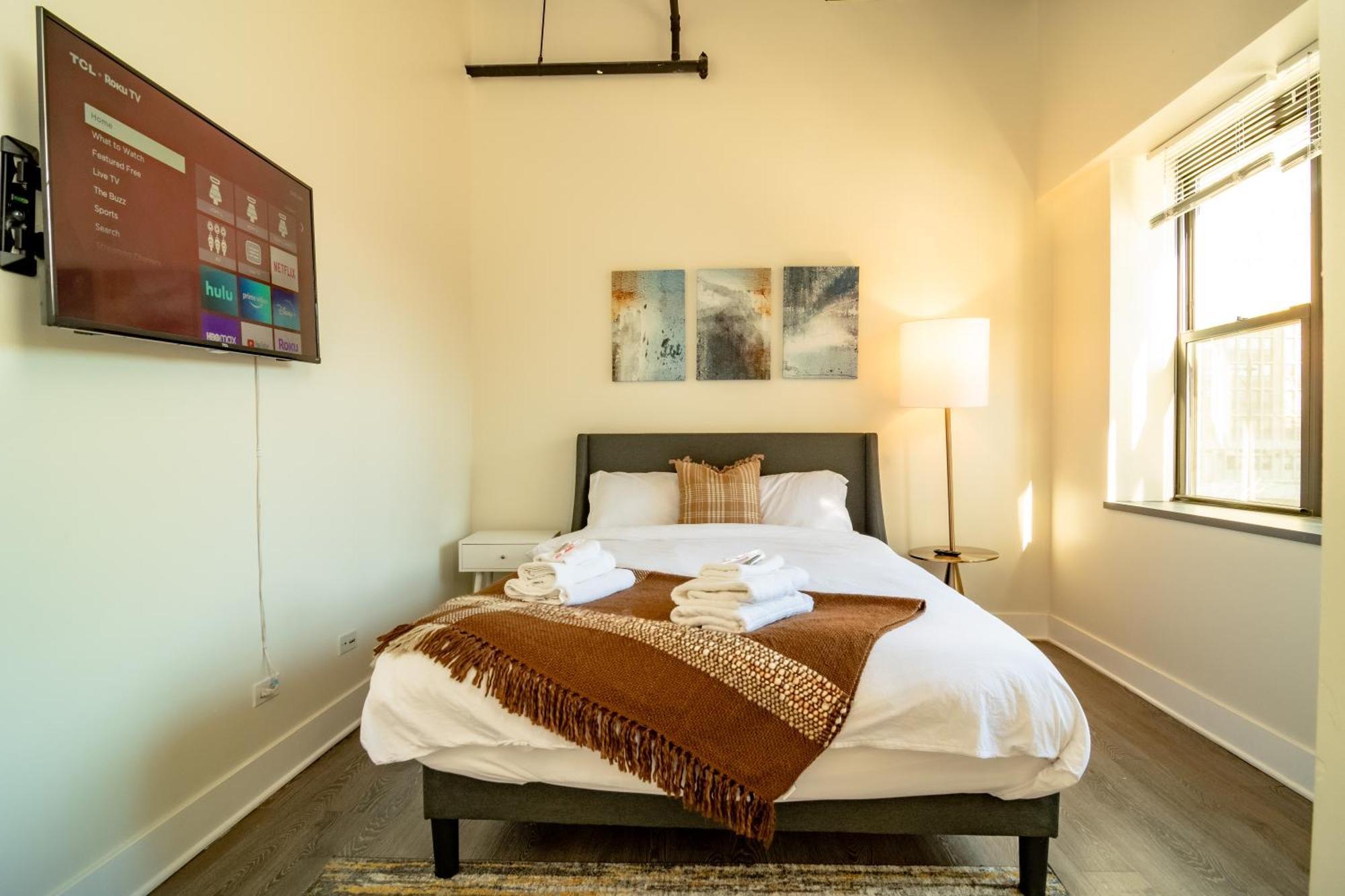 Apartamento Mccormick Place 2Br Spacious Corner Unit With Optional Parking Sleeps 6 Guests Near Soldier Field And Grant Park Chicago