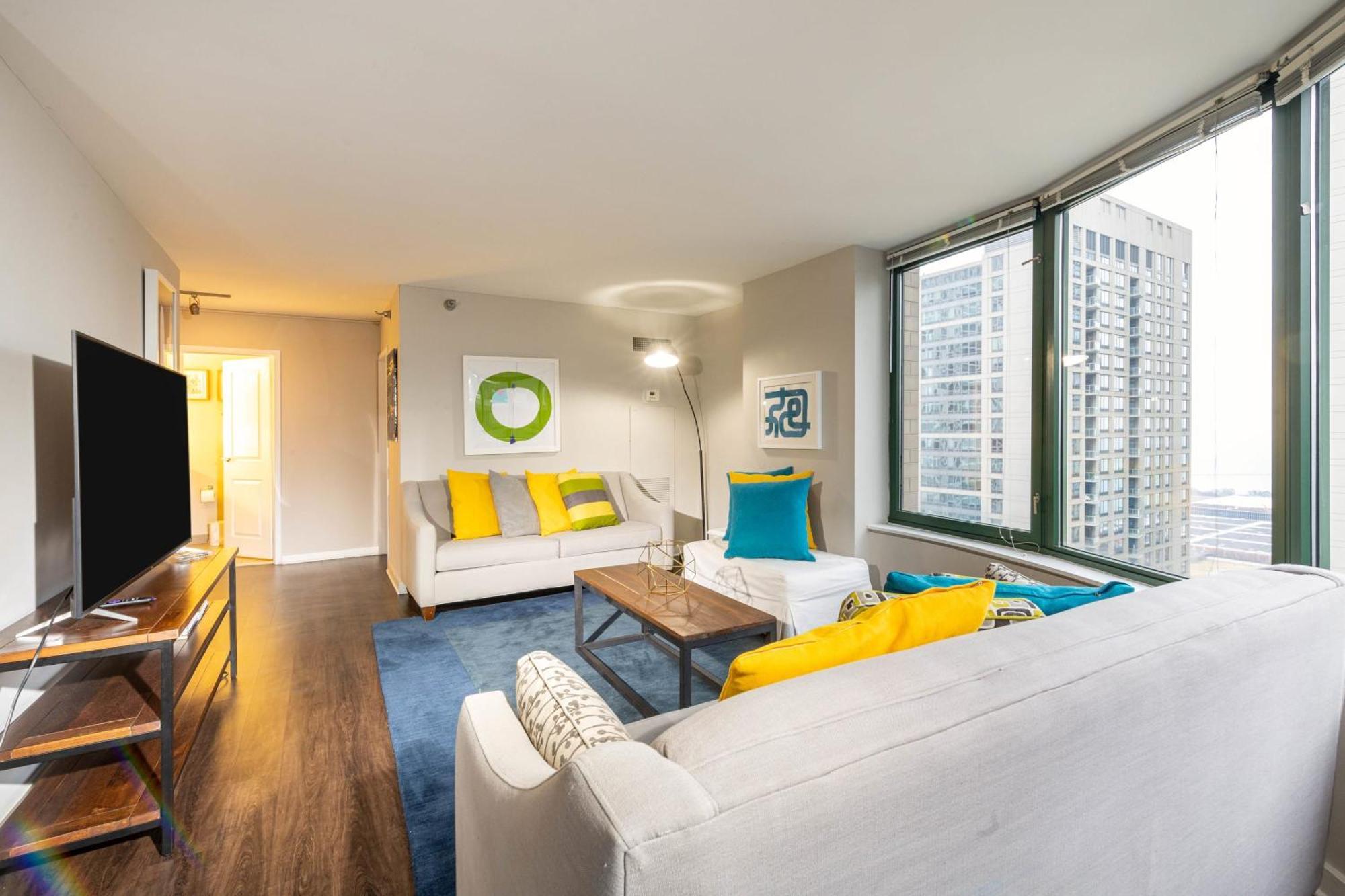 3b/3b Skyloft With Navy Pier View Gym & Pool By Envitae Appartement Chicago