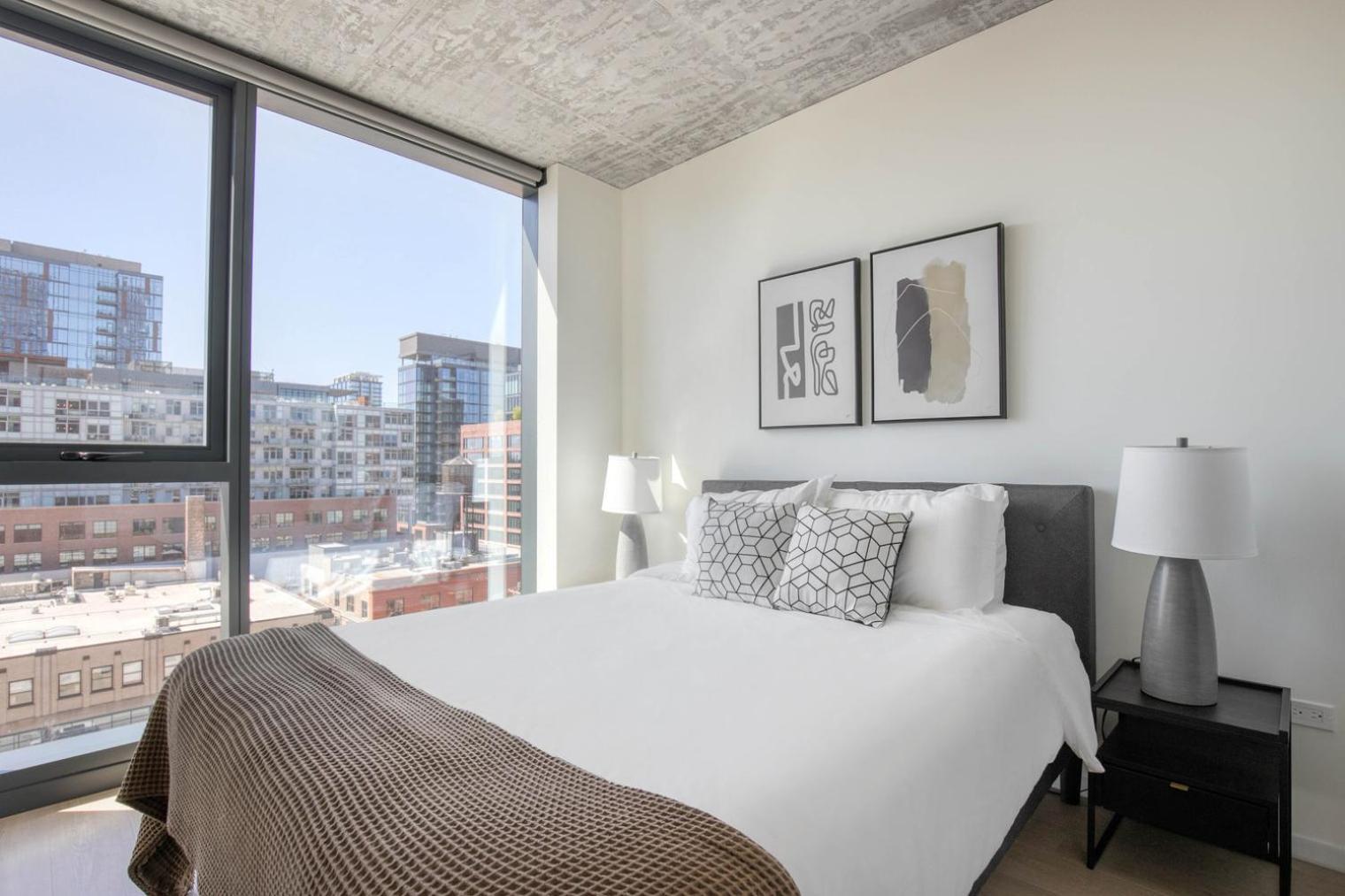 Apartamento Blueground West Loop Gym Nr Fulton Market Chi-1068