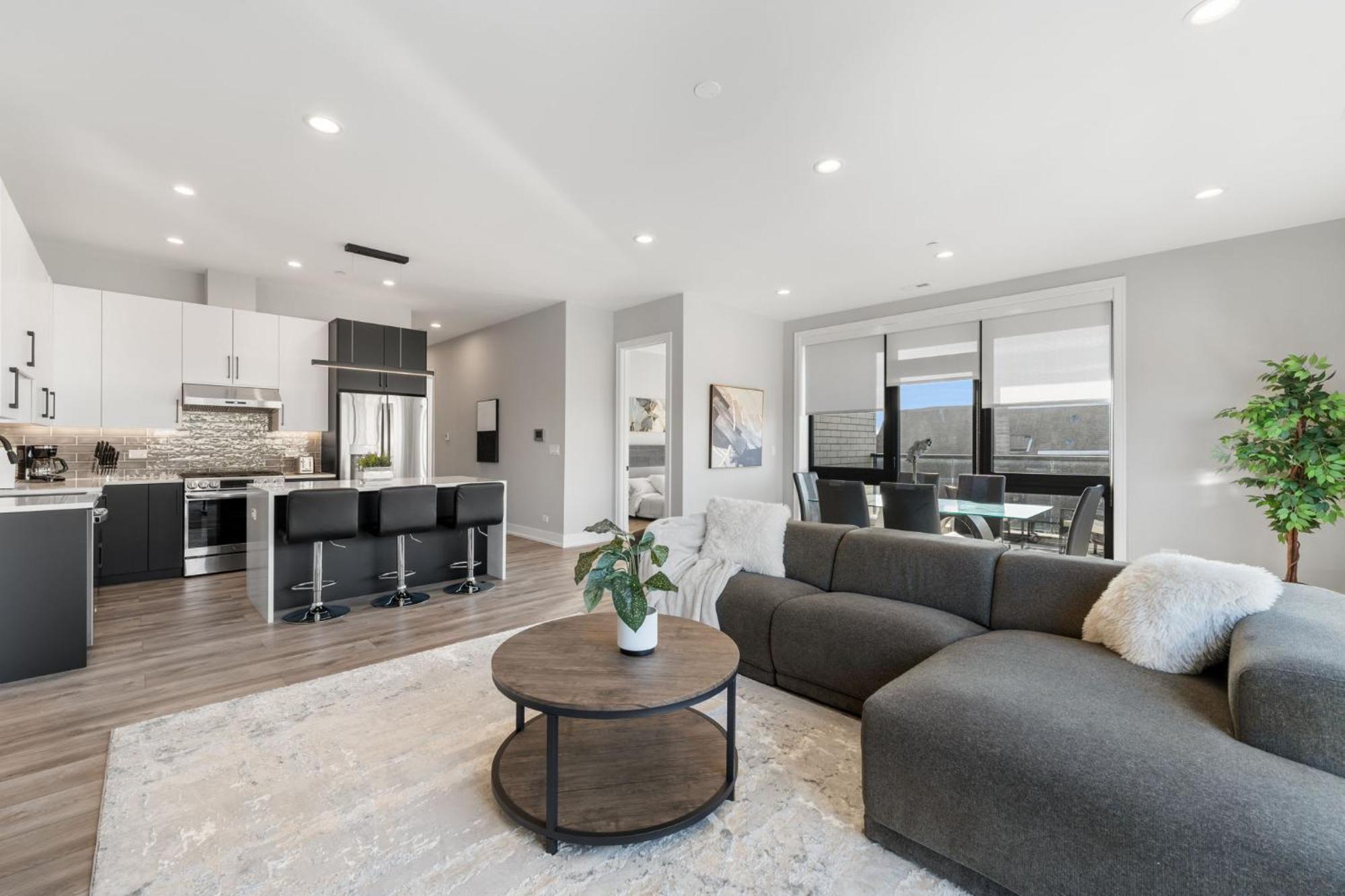 Apartamento Contemporary Luxury: New 3br 2ba Stylish Haven