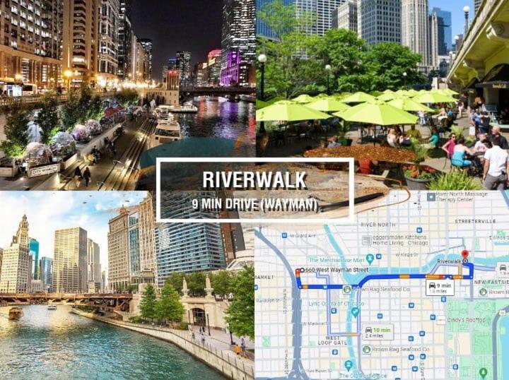 Appartement Sleek 2 Bed 2 Bath In Trendy Fulton Market Chicago
