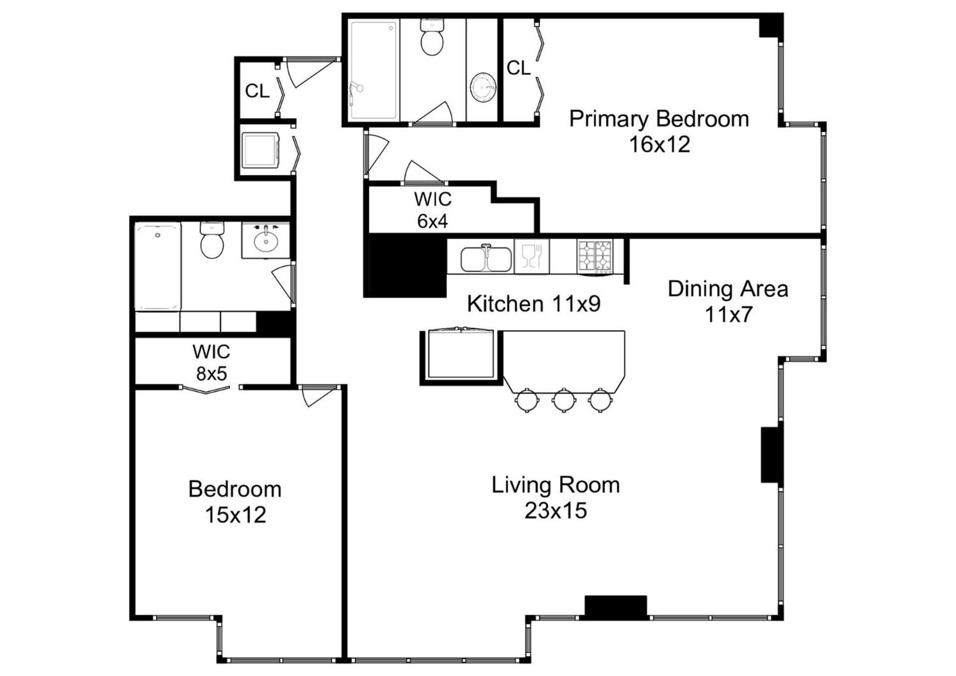 2bd River North With Million Dollar Views! Apartamento Chicago