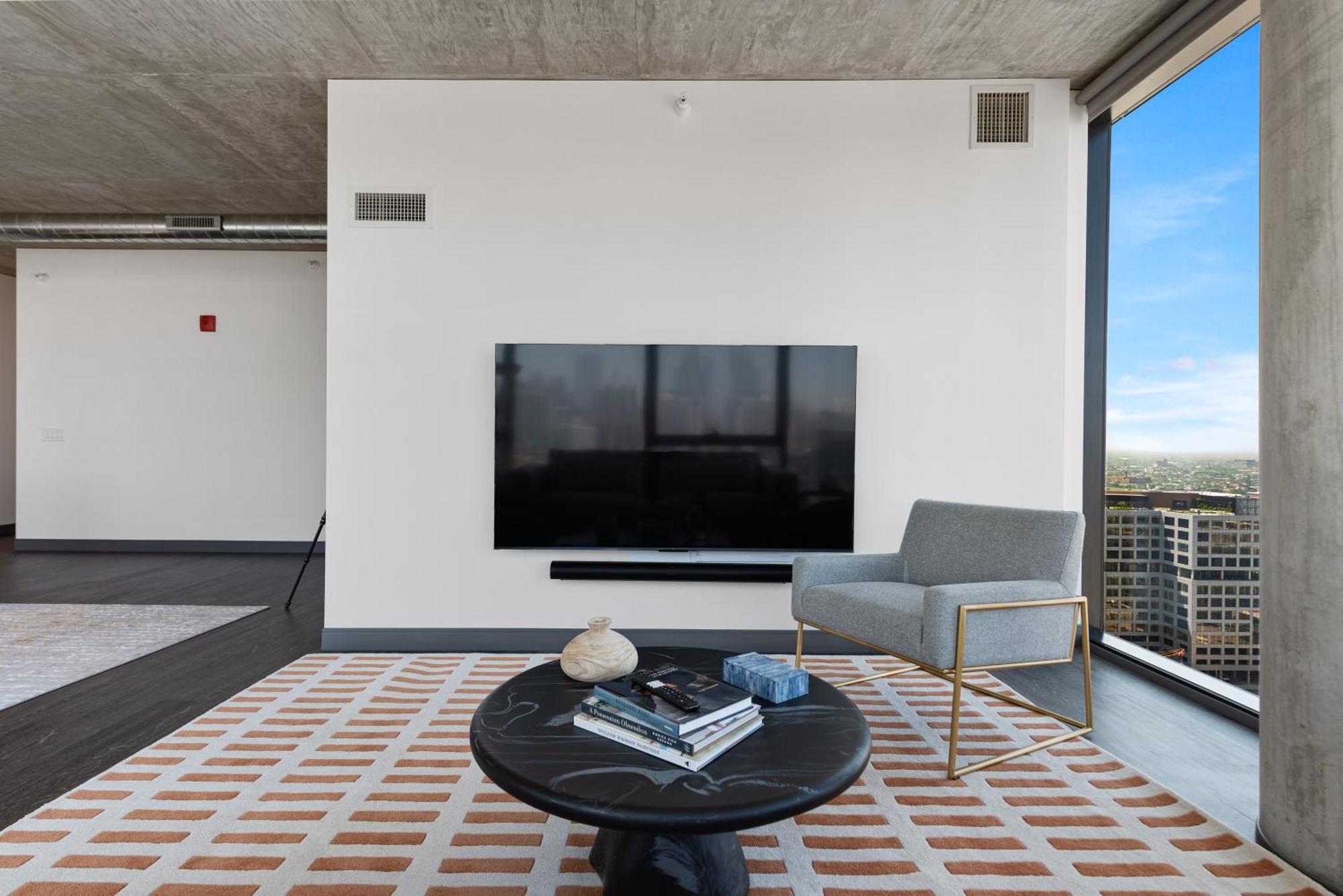 Apartment Fulbrix Bright Designer With West Loop Views *