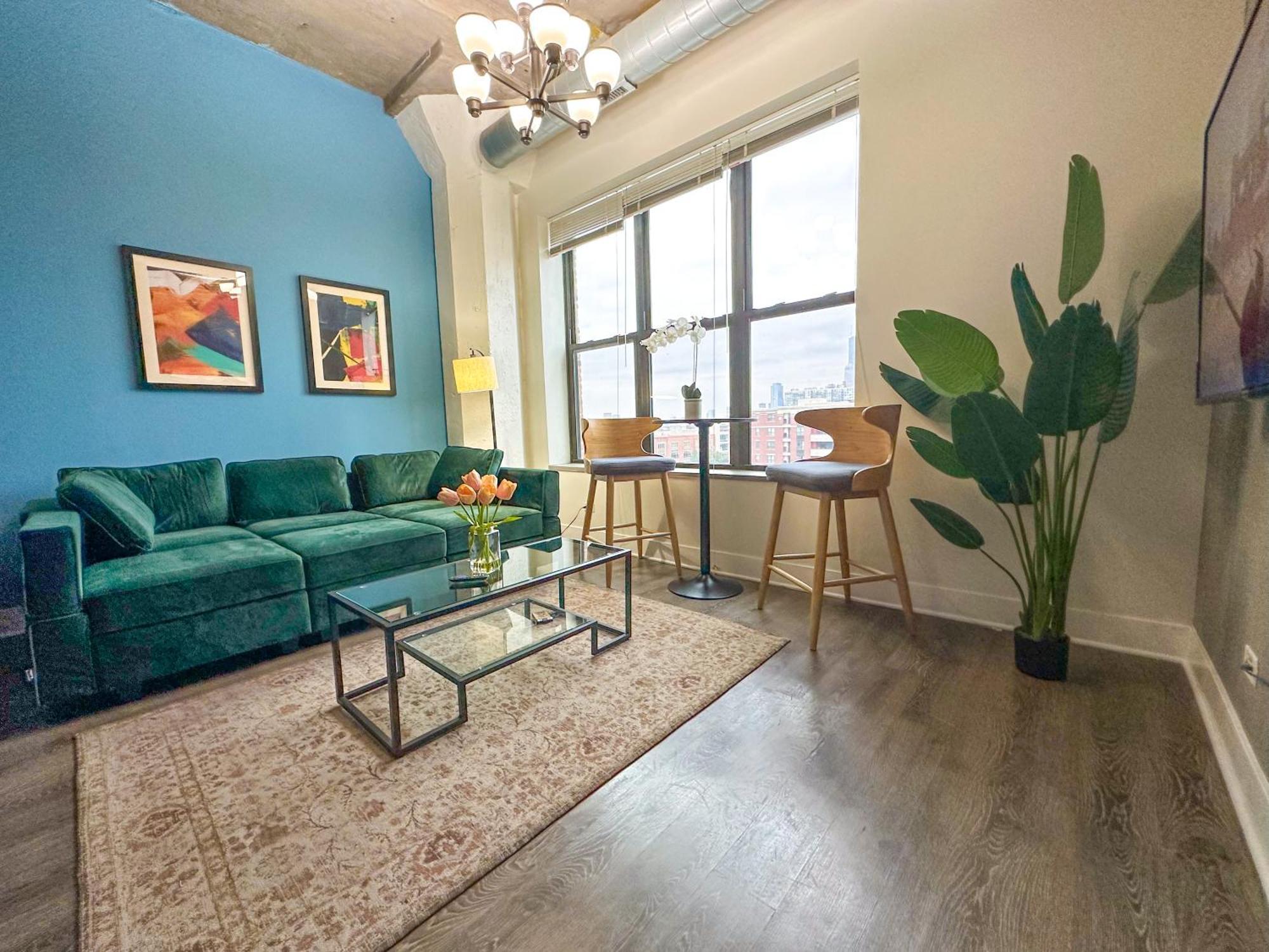 Skyline 2Br In South Loop With Optional Parking & Gym Access Near Museum Campus And Mccormick Place Chicago