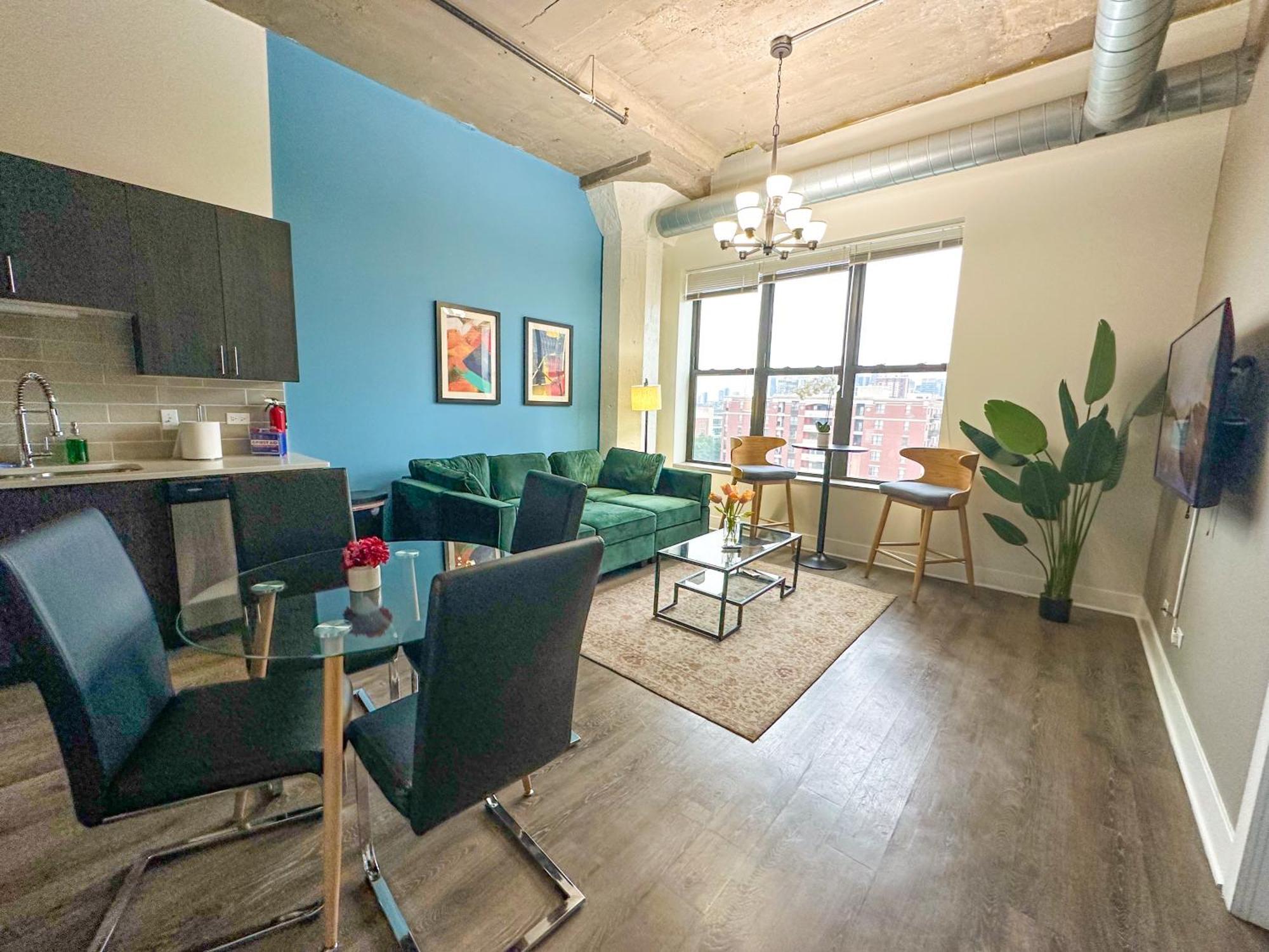 Apartment Skyline 2Br In South Loop With Optional Parking & Gym Access Near Museum Campus And Mccormick Place