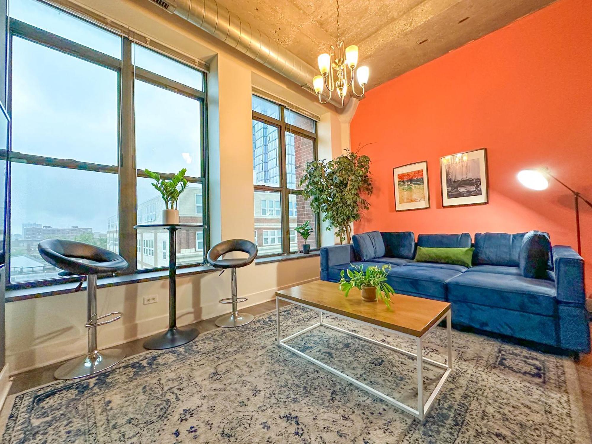 Stylish 2Br Suite With Optional Parking & Gym Access Near Lakefront, Shedd Aquarium And Mccormick Center Chicago