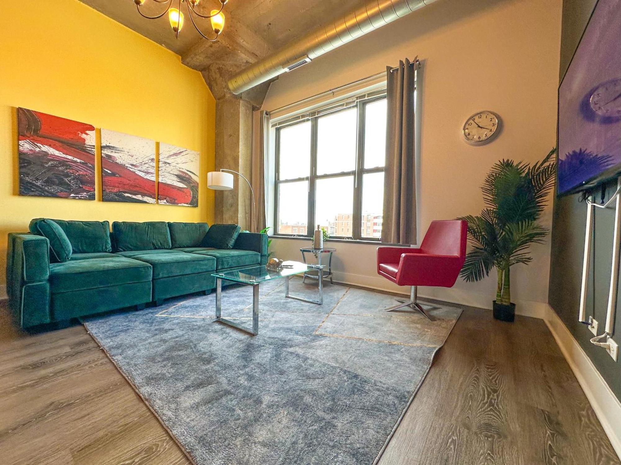 Apartamento Business Ready 2br In South Loop With Skyline View, Optional Parking & Gym Access Close To Mccormick, Downtown & Cta