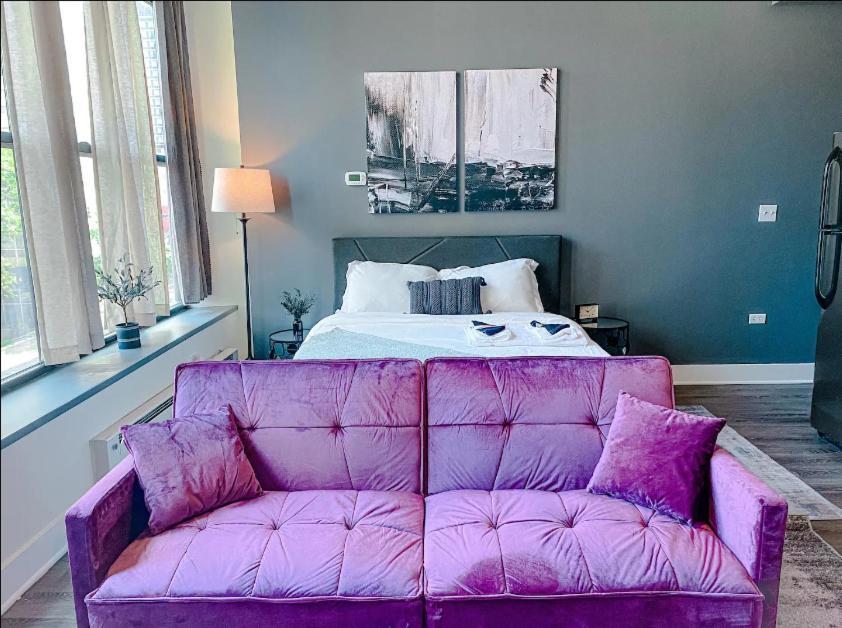 Mccormick Place Beautiful Studio Suite With Optional Parking And Gym Access Sleeps 4 Near Soldier Field And Downtown Chicago Apartment *