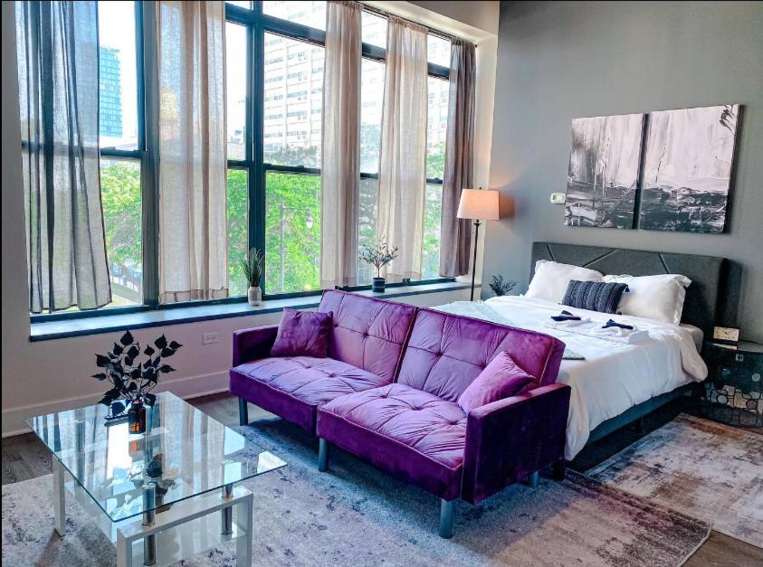 Mccormick Place Beautiful Studio Suite With Optional Parking And Gym Access Sleeps 4 Near Soldier Field And Downtown Chicago Apartment Chicago