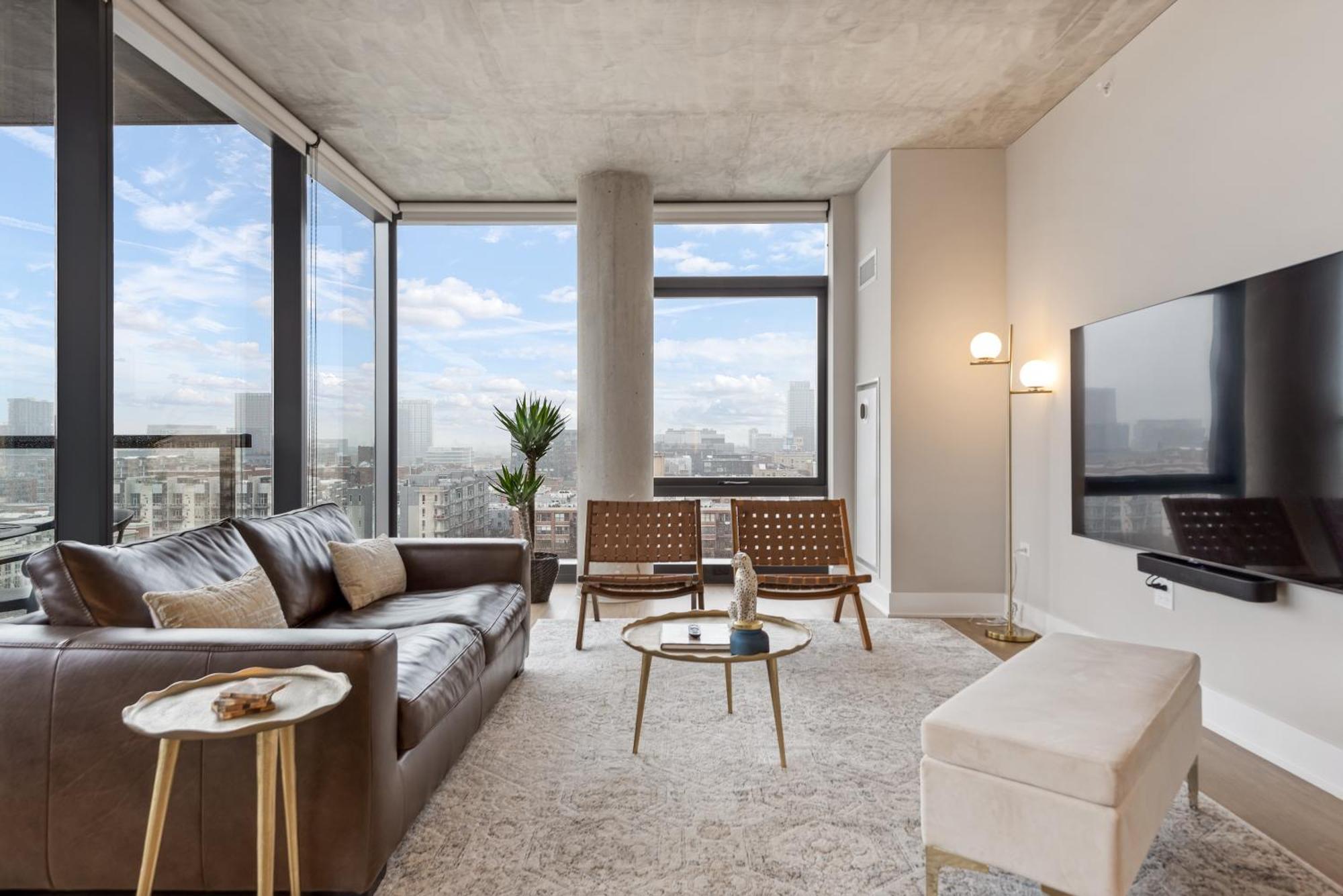 Apartment Sage Modern Near Union Park In West Loop Chicago