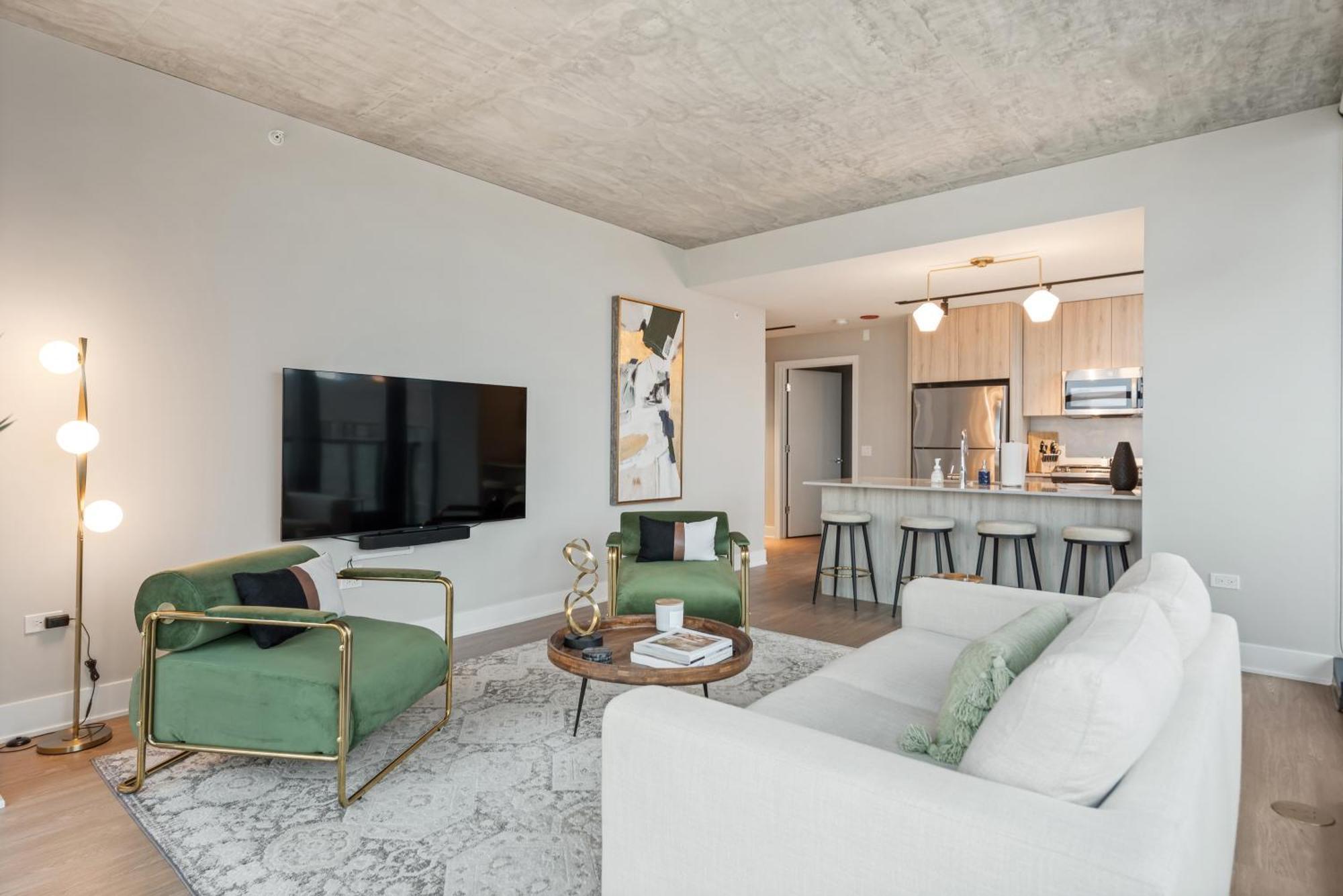 Apartment Sage Modern Near Union Park In West Loop Chicago