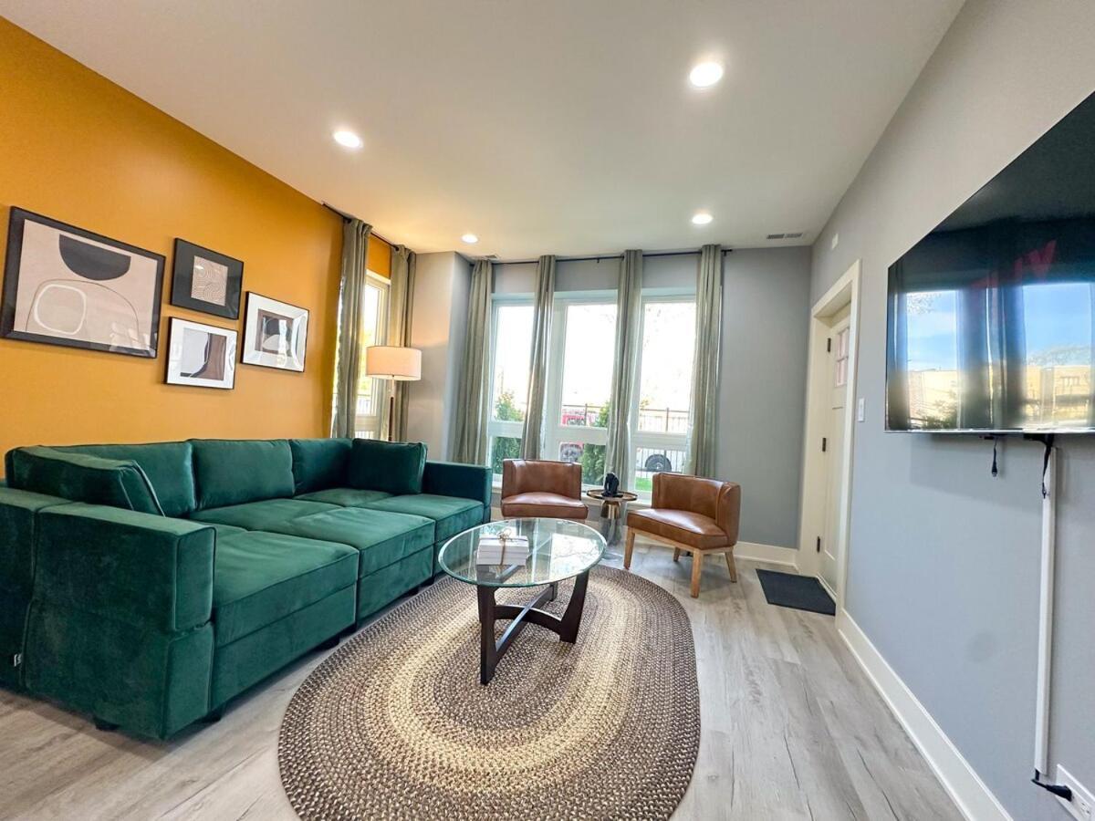 Apartamento Spacious 3Br Family Oasis Sleeps 8 With Free Parking Near Medical District, Douglas Park And University Of Illinois Chicago *