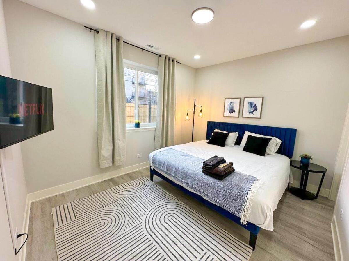Apartamento Spacious 3Br Family Oasis Sleeps 8 With Free Parking Near Medical District, Douglas Park And University Of Illinois Chicago