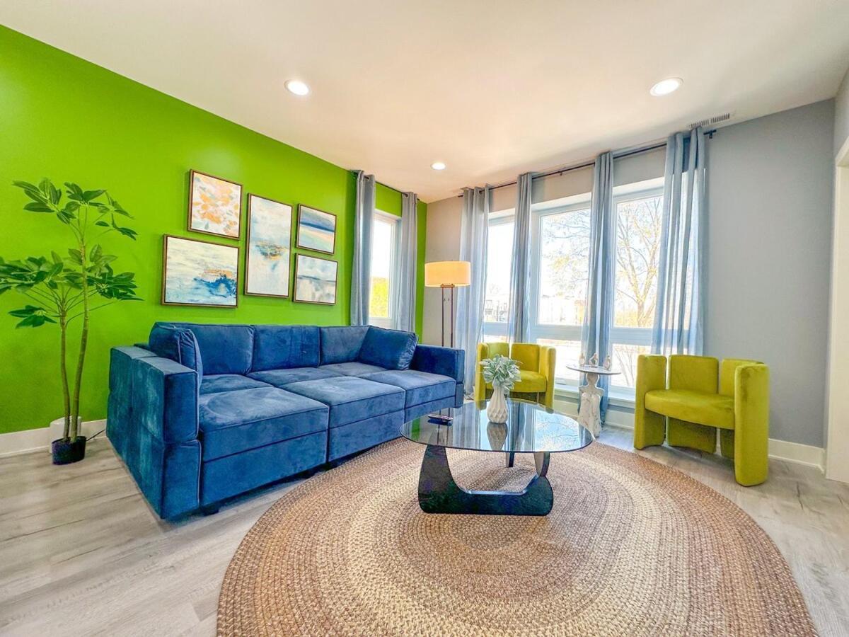 Apartment Pilsen Art Center Family Friendly 3Br Retreat With Free Parking Near Medical District, Douglas Park And University Illinois Chicago Chicago